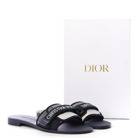 blue dior sandals|christian Dior slides for sale.